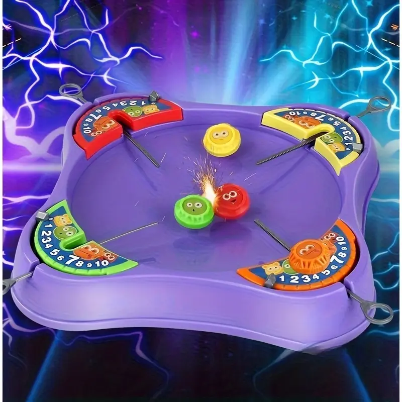 Epic Battling Gyro Set for Boys, Random-Color Plastic Spinning Top Launchers, Multiplayer Fun High-Speed Performance Toy, Boy