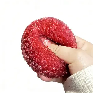 Stress Relief Squeeze Ball Toy Handmade Crystal Mochi Ball Ideal Birthday Gift & Classroom Reward Stress Relieve Increase Entertainment