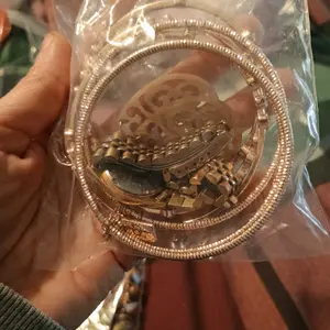 vintage mystery jewelry bags necklace watch and earrings