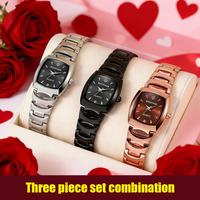 Square Watch Three-Piece Set