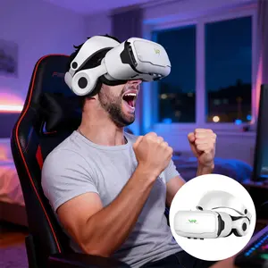 2026 Wearable VR Headset with Audio, Smart Immersive Device for Mobile Gaming, Phones & Electronics Accessory