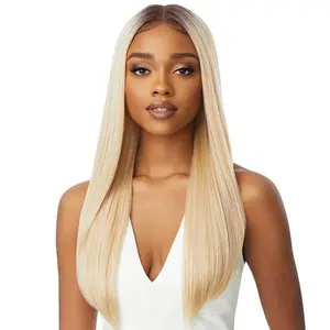 Outre Synthetic Sleek Lay Part Lace Front Wig - CHANELLE