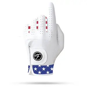 Fore Show Premium Golf Glove (USA) – 100% AAA Cabretta Leather Golf Gloves for Men & Women - Left & Right Handed Golfers - Cool Golfer Accessory Gift