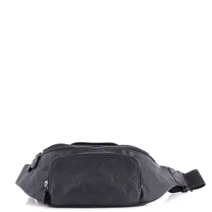 Pre-owned Louis Vuitton material Belt Bags Rush Bumbag Monogram Shadow Leather by Rebag
