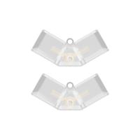 120° V Connector 2 Pack