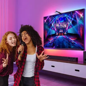USB LED light strip, 1 set of LED light strip with RGB color transformation and intelligent application control, configure the wireless remote control, intelligent LED TV backlight, household decorative LED ambient light.
