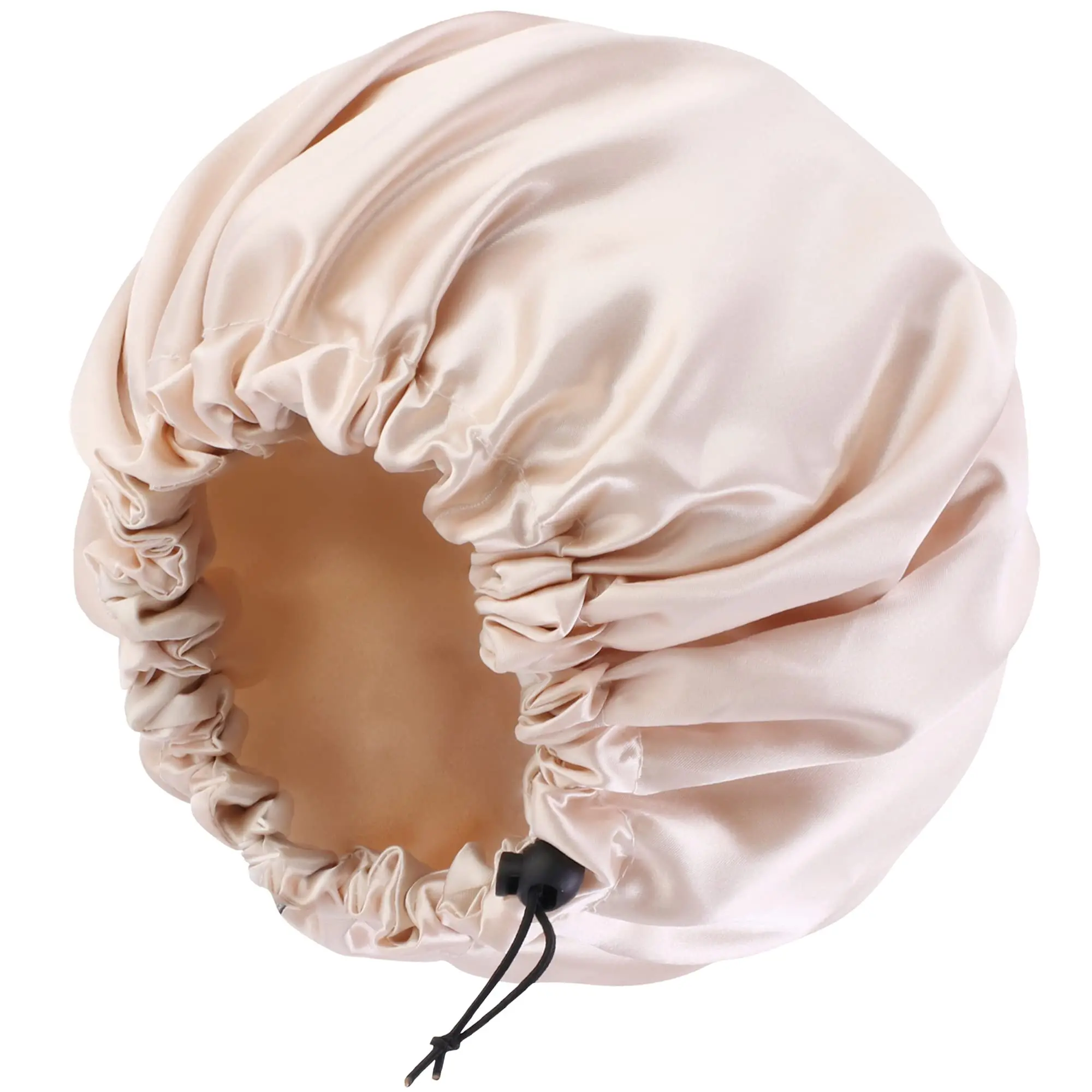 Satin Bonnet Silk Bonnet for Curly Hair Bonnet Braid Bonnet for Sleeping Bonnets for Women Large Double-Layer Adjustable