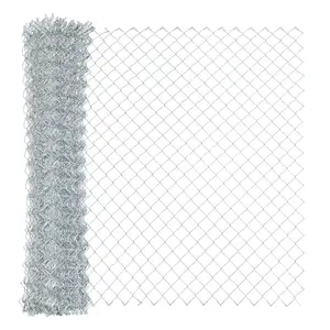 Silver Heavy Duty Galvanized Steel Field Fence 5.6ft x 57ft Anti-Corrosion Livestock Wire Fencing for Cattle Sheep Deer Dog Yard Farm Garden Boundary