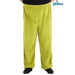 Plus Size Dr. Seuss the Grinch Velboa Pants