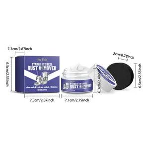 Jue Fish Stainless Steel Cleaner & Rust Remover Degreaser for Gas Stoves Range Hoods Cookware 100ml
