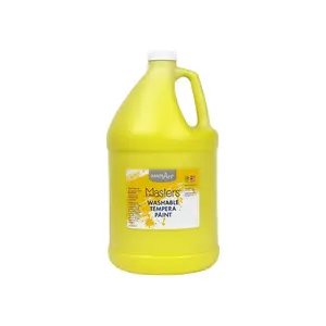 Gallon Washable Yellow Tempera Paint