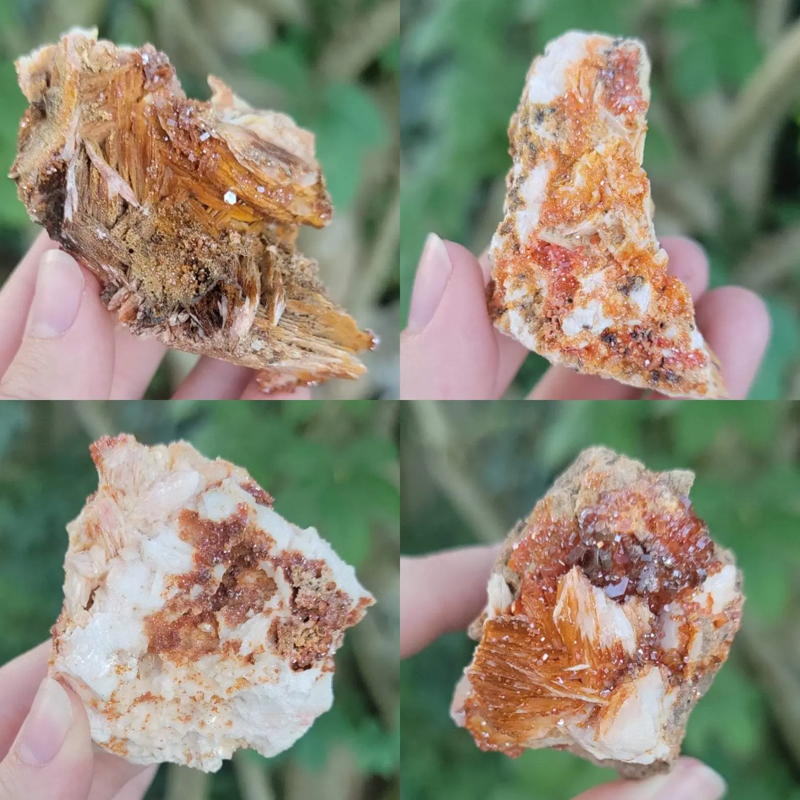Vanadinite Crystal Specimen