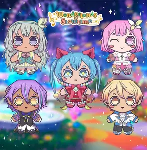 WXS WonderlandsXShowtime Keychain Acrylic Charms, Cute, Durable, And Perfect For Bags, Keys, Or Gifts. Great For Daily Use Or As Thoughtful Little Gifts For Your Friends And Yourself.