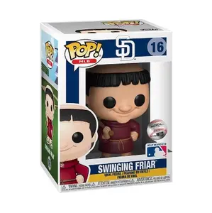 Funko Pop Vinyl Figure MLB Padres Swinging Friar Mascot 16