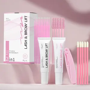 Eyelash & Eyebrow Perm Kit, 1 Box Fast Perm Eyelash Lifting Kit, Eyelash Perm Kit, Professional Eye Makeup Tool for Women, Cosmetic