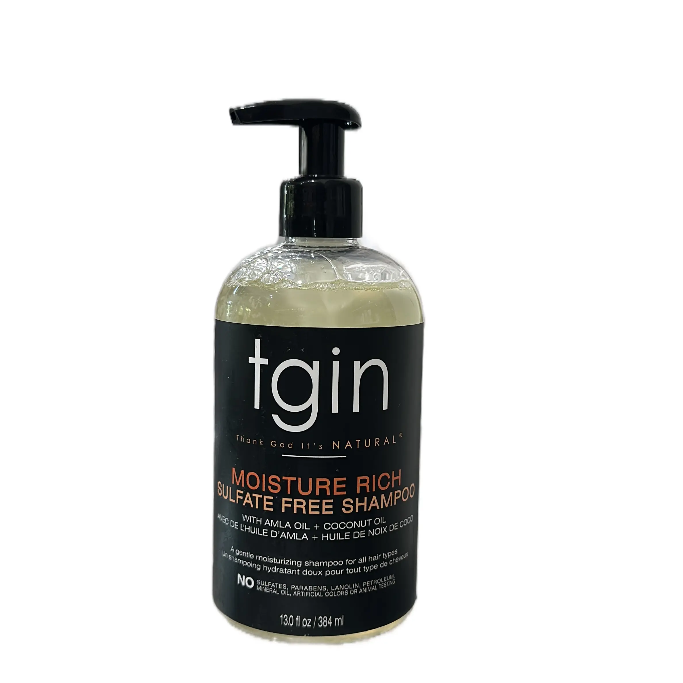 TGIN Moisture Rich Sulfate Free Shampoo