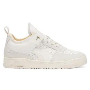 PUMA Womens X Trophy Hunting Slipstream Lo Lace Up Sneakers Shoes Casual - Grey, White