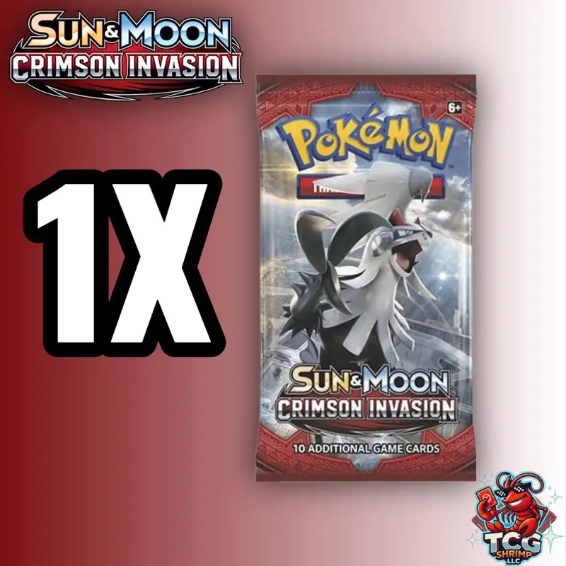 Crimson Invasion Pokemon Booster Pack *LIVE RIP*