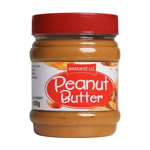 Margnise LLC Peanut Butter - Rich Creamy Spread from Quality Roasted Peanuts 600g Jar - Nutritious High Protein Healthy Fats - Versatile for Bread Smoothies Cooking