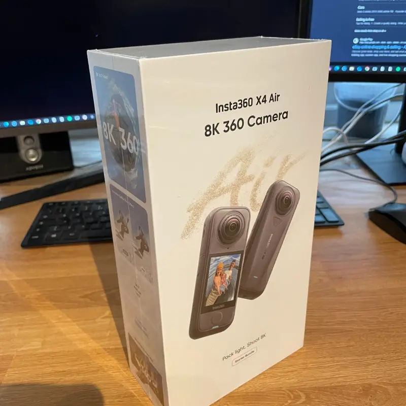 BRAND NEW Insta360 X4 Air 8K 360 Action Camera Starter Bundle