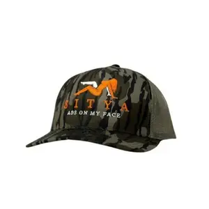 Vintage Sityaaa Aasss On My Face Trucker Hat, Adjustable Snapback Trucker Hat for Men Women