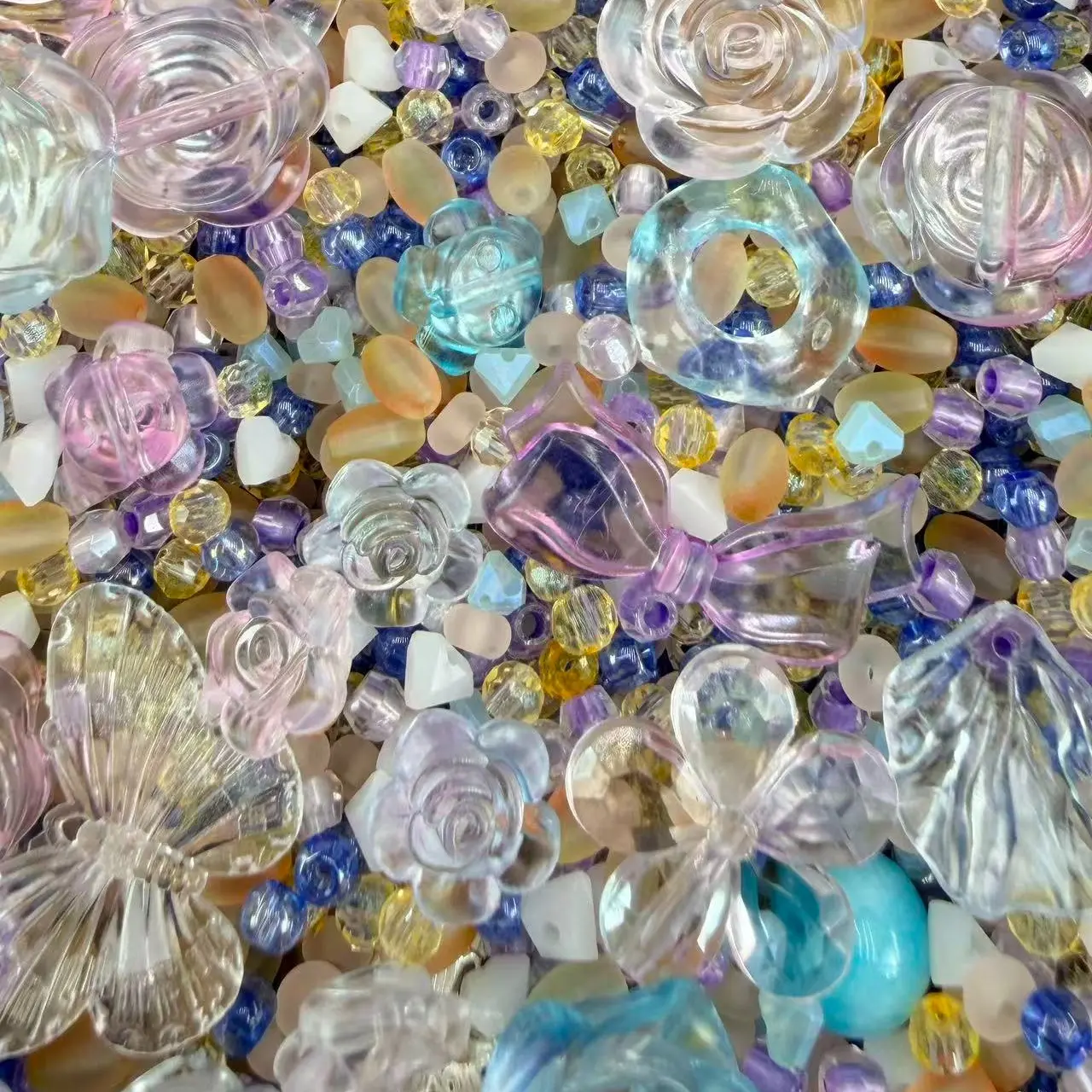 S -Today's Seed Bead Mix Live Packing Beaded Sequin Art Charms Bangle Heart Style Chain US Shipment for Crafting Projects