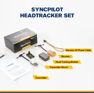 SyncPilot Headtracker Set (First-view accessories can be used for model aircraft and car models)