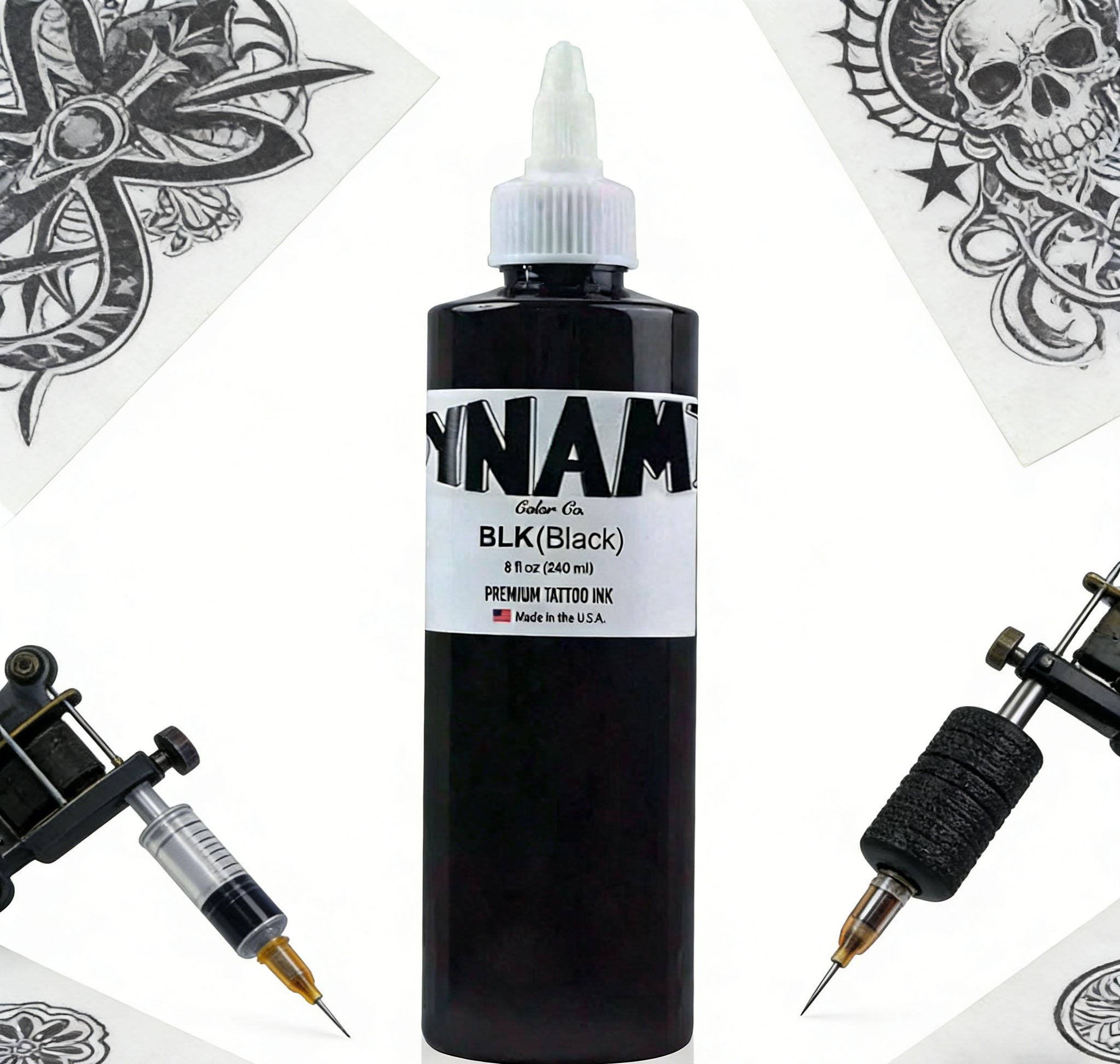 Advanced Professional Tattoo Ink 8 Ounces, Large-Capacity Vegetarian Friendly Organic Ink, Suitable For Tattoo Filling And Shadow Effect.