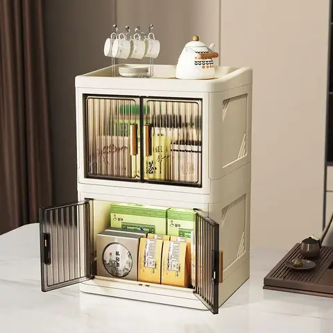 Cosmetic Storage Box Desktop Perfume Lipstick Organizer Beauty Organizer Multi-Layer Plastic Makeup Table Skincare Jewelry Rack Makeup Tool Organizer Makeup Tray