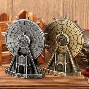 Dnd Ferris Wheel Dice Tray, 7-In-1 Metal D&d Twister Dice Set, Dnd Dice Rolling Tray, Tabletop Role Playing Game Accessories