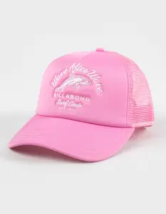 BILLABONG Grandpa Womens Trucker Hat, Pink