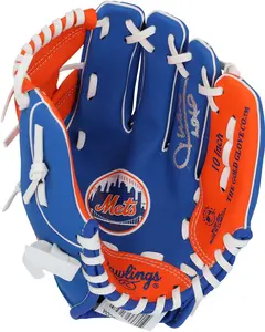 Juan Soto New York Mets Autographed Rawlings 10" Collectible Team Logo Glove - Fanatics Authentic Certified