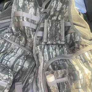 【Early Bird Mega Deal】Tidewe FlexGrid Turkey Vest | Modular Lightweight Turkey Hunting Seat Vest | Magnetic Silent Pockets for Mobile Hunters