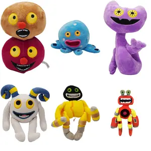 Aesthetic Monster Musician Plush | Squishy Desk Pet Decor