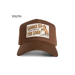 Saddle Up Trucker - Chocolate (Youth)