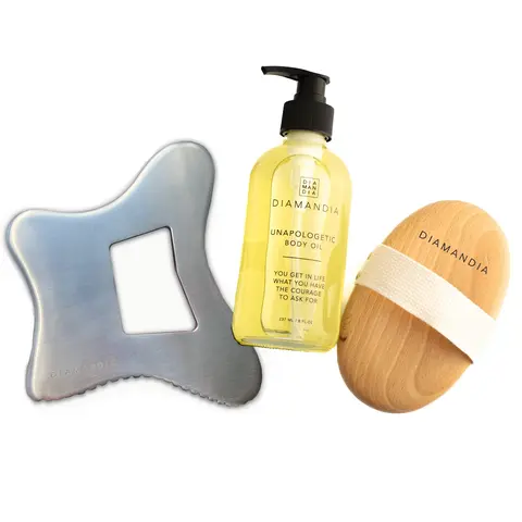 GODDESS PLATINUM TRIO Body Care Set Body Care Pack Body Gift Set