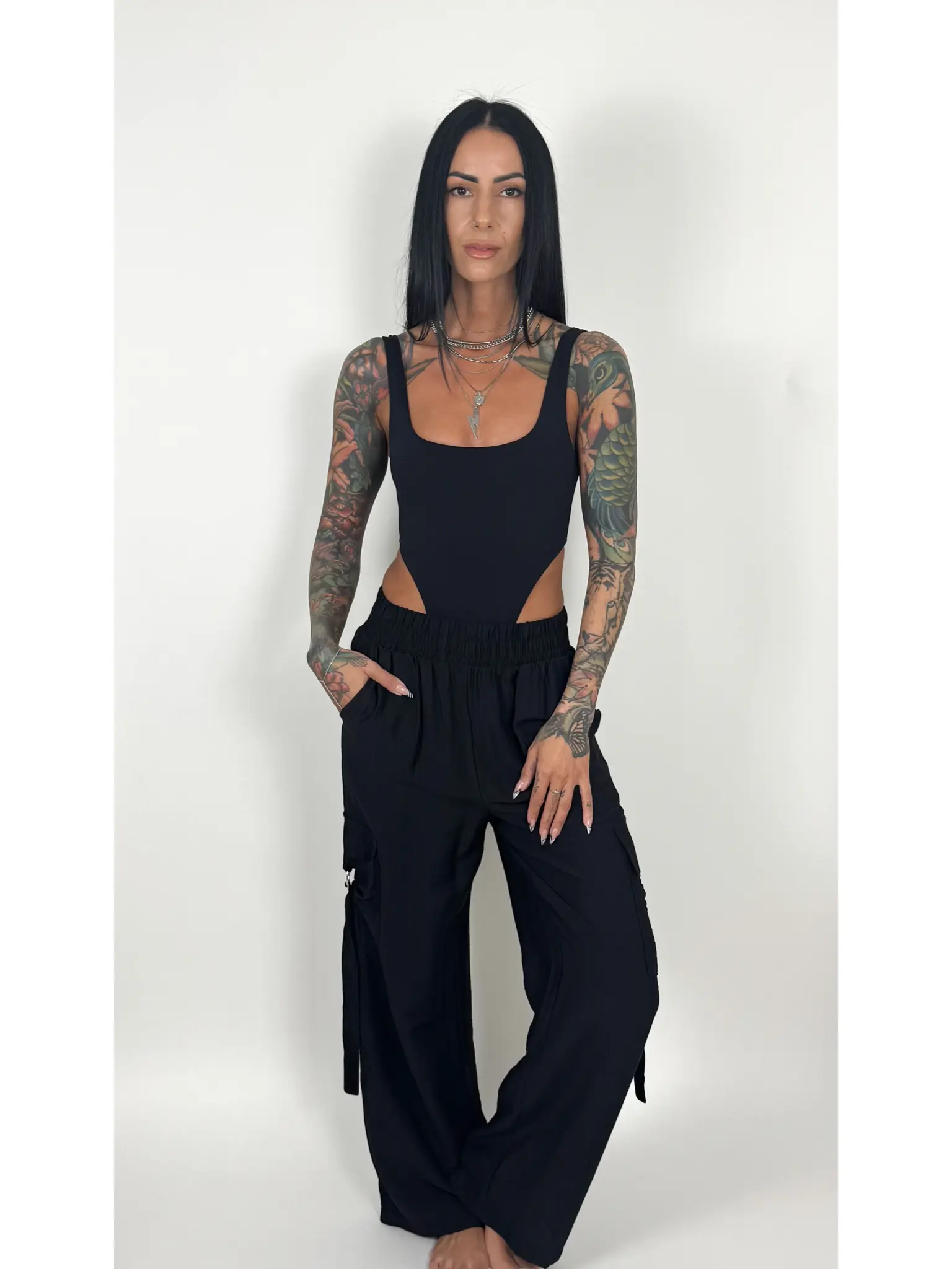 SNATCHED SCOOP SEAMLESS BODYSUIT