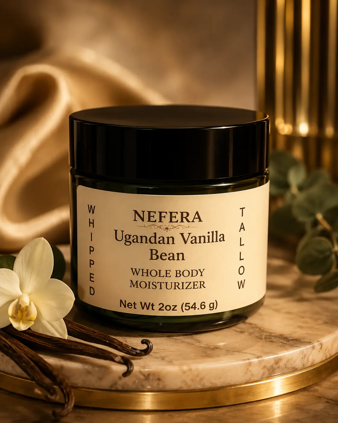 NEFERA Ugandan Vanilla Reserve Whipped Tallow Moisturizer (2 oz)