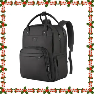 Aesthetic Women's Clinical Work Backpack with Removable Organizer | Water-Resistant Heavy Duty Daypack Fits 17-Inch Laptop | Perfect Med Pro Commute Bag for Healthcare, Nursing Students & Home Health | Ultimate Organized Travel & Campus Essential