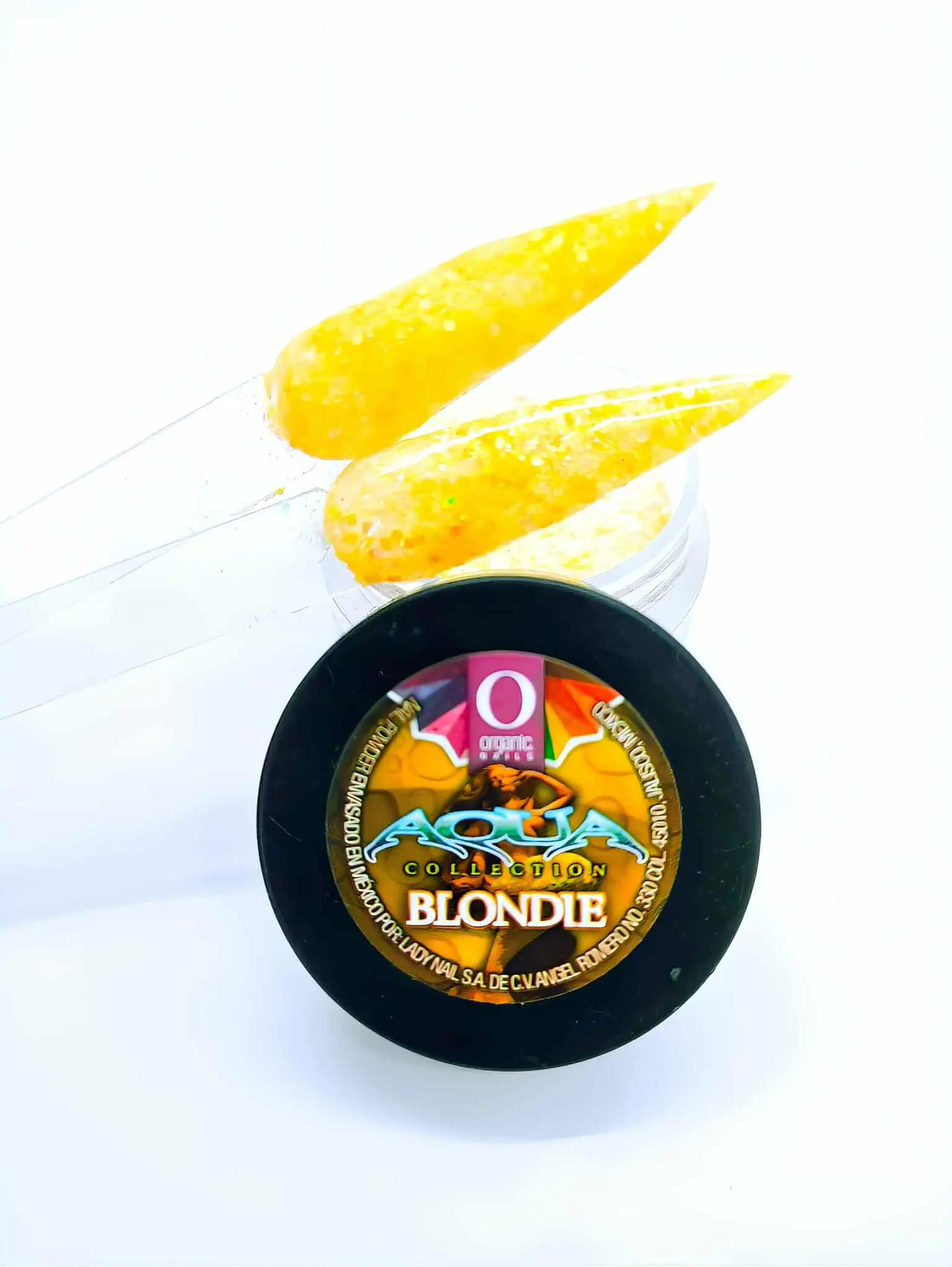 Organic Nails Natural Acrylic Polymer Powder, Eco-safe Formula for Nail Art Enthusiasts, Vibrant Tone, 14g, Blondie, Acrylic Powder, Nail Supplies, Powder Form