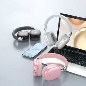 Wireless Bluetooth Over-Ear Headphones - Easy Pairing Noise Cancelling Headset with Clear Mic for TV, Travel & Audiobooks