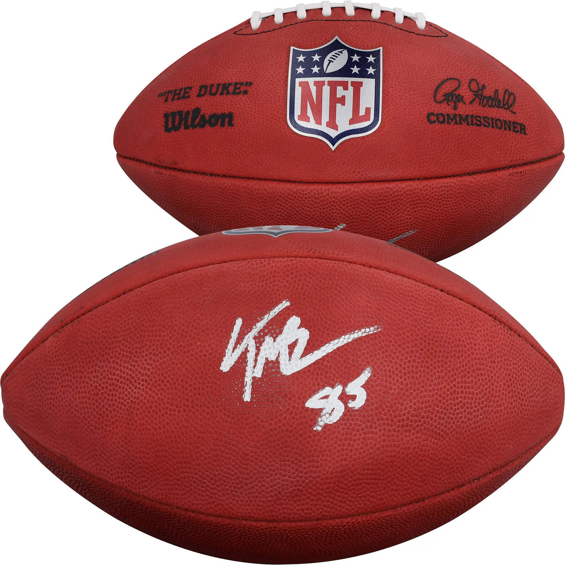 Trey McBride Arizona Cardinals Autographed Duke Full Color Football - Fanatics Authentic Certified