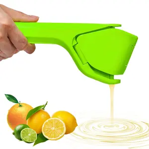 Manual Lemon Squeezer, Hand Lemon Squeezer, Durability and longevity, Easy to Use & Dishwasher Safe, Lemon Juicer, Citrus Juicer, Lemon Juicer Squeezer to Squeeze Lemons, Green, HomeyVenture