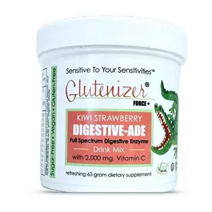 Glutenizer Force Plus Kiwi Strawberry Digestive-Ade drink mix