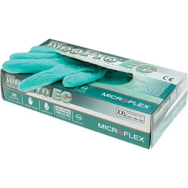 Microflex Disposable Cleaning Gloves, NEC-288-XXL Size, Textured Grip, Non-Slip, for Home Cleaning Use