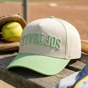 Upside Down Sport Embroidered Hat Personalized Baseball Softball Cap Gift for Dad Mom Softball