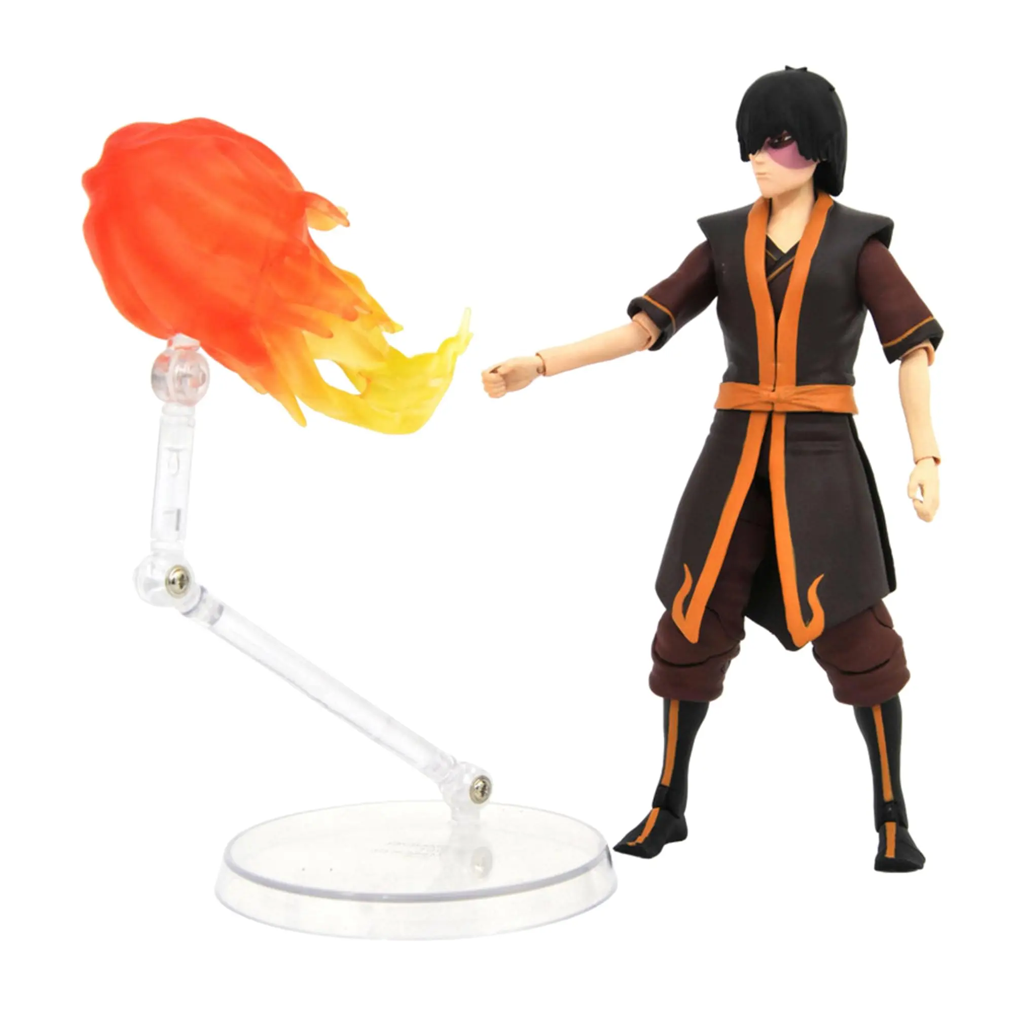 Officially Licensed Avatar: The Last Airbender 7-In Collectible Action Figure, Diamond Select 7-In Scale Zuko Figure with Blister Card Packaging