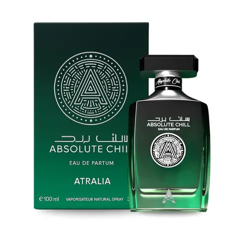 Absolute Chill Eau de Parfum 100ml by Atralia | Fresh, Cool & Invigorating Unisex Scent