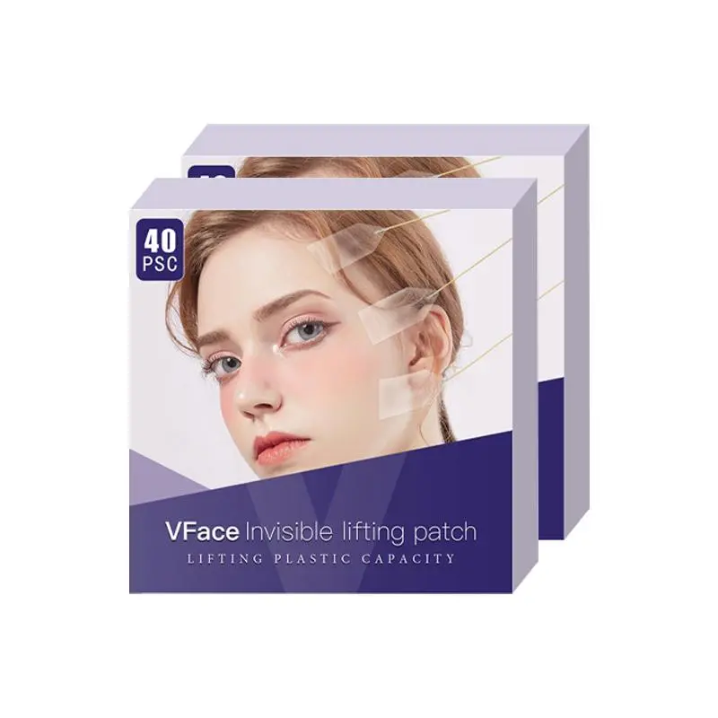 Invisible Face Lifting Tape 40/80 Pieces/set - Instant Temporary Lifting & Sculpting, Soft Skin-Safe Material, Gentle on Most Skin Types#Summervibes