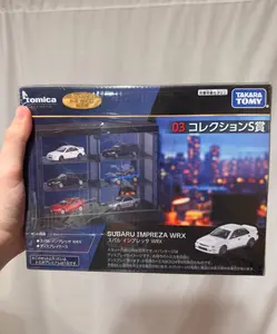 Tomica Premium Tomica Lottery Subaru Impreza WRX Display Case & Car